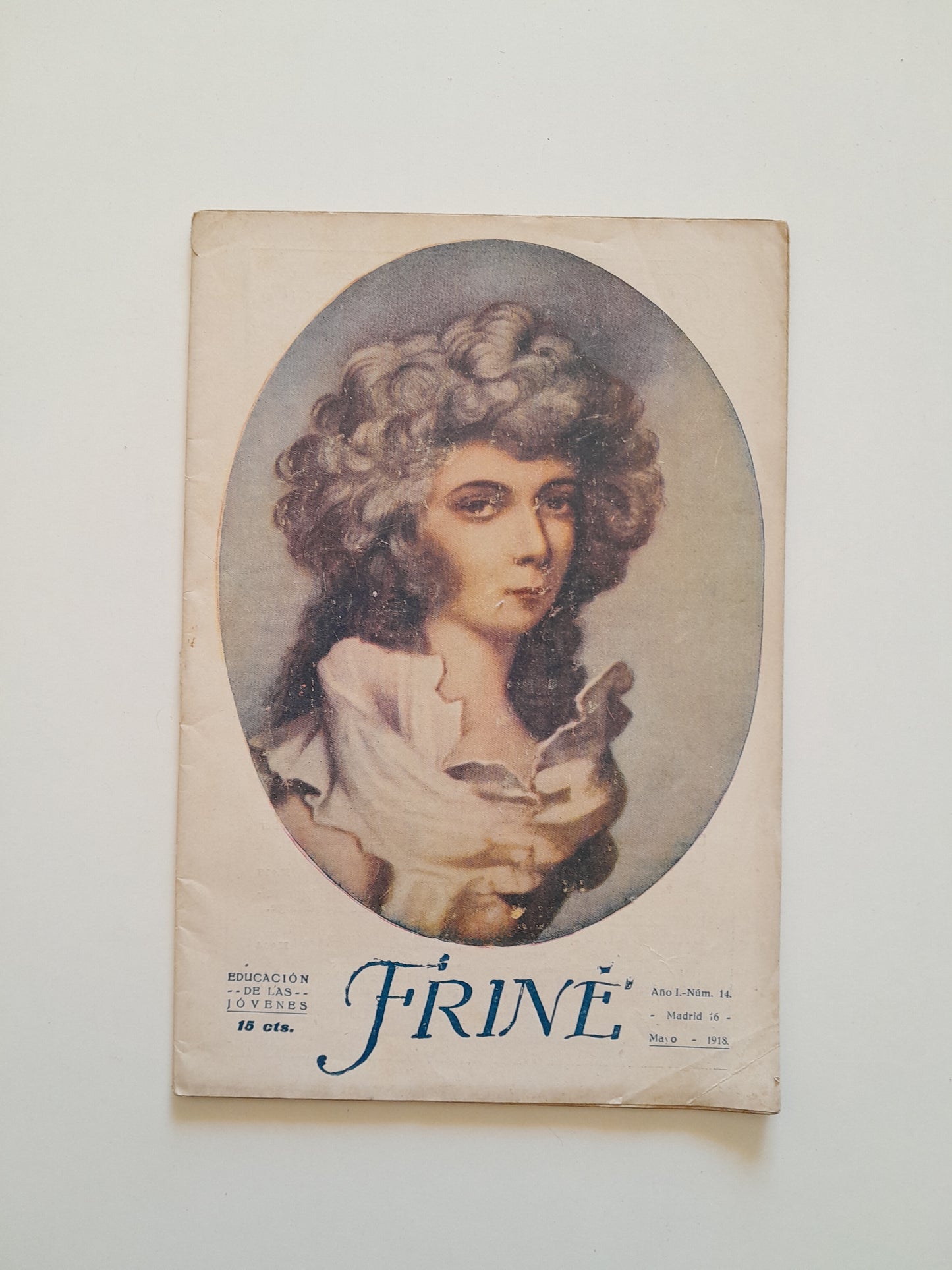 REVISTA FEMENINA FRINÉ: EDUCACIÓN DE LAS JÓVENES - AÑO 1, NÚM. 14 (MAYO 1918)