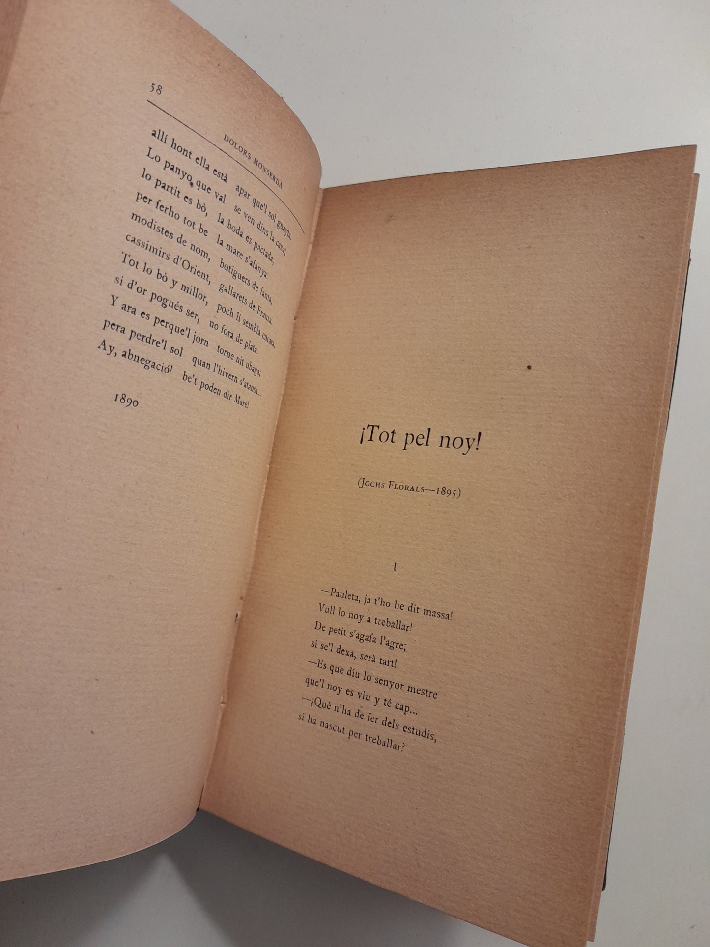 POESIES - DOLORS MONSERDÀ (ILUSTRACIÓ CATALANA, 1911)