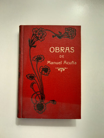 OBRAS DE MANUEL ACUÑA - MANUEL ACUÑA (MAUCCI, c. 1915)