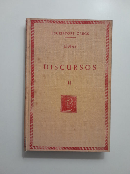 DISCURSOS II - LÍSIAS (BERNAT METGE, 1934)