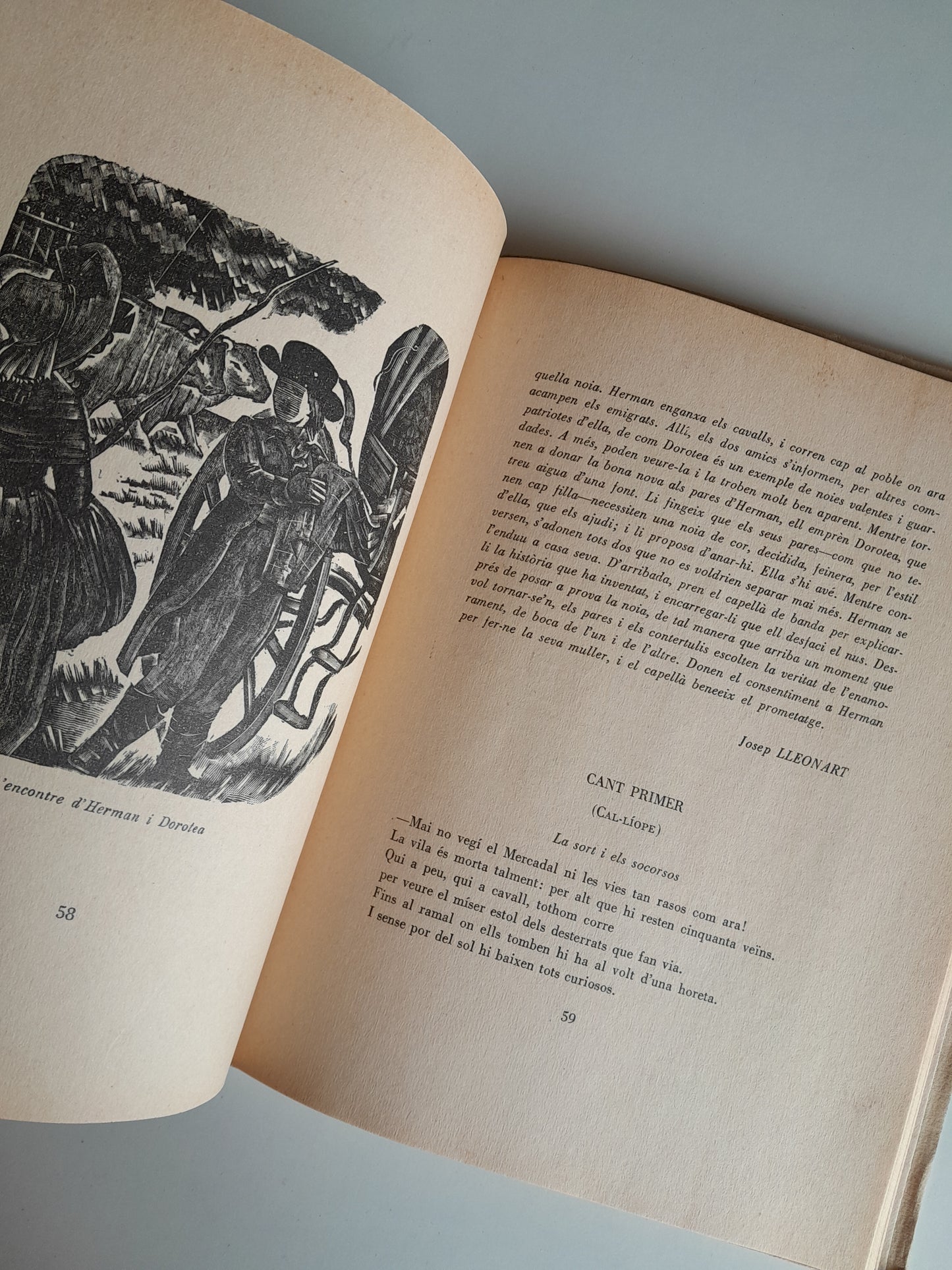 GOETHE: ANTOLOGIA QUE LA GENERALITAT DEDICA A LES ESCOLES DE CATALUNYA (1932)