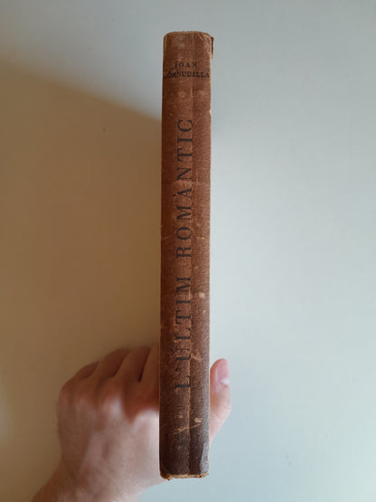 L'ÚLTIM ROMÀNTIC - JOAN CORNUDELLA (AVANT, 1937)