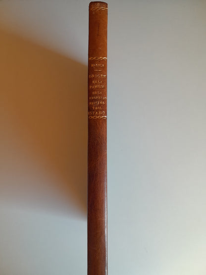 ORIGEN DE LA FAMILIA, DE LA PROPIEDAD PRIVADA Y DEL ESTADO - F. ENGELS (IBERIA, 1933)