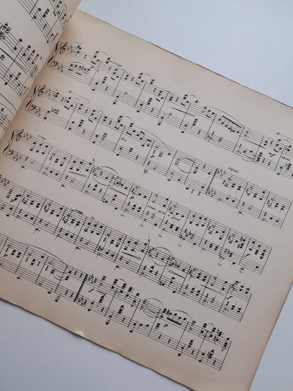 PARTITURA NAVIDADES 1903: 'MARRON GLACÉ BOSTON-VALS' Y 'FONDANT VALS' (1903)
