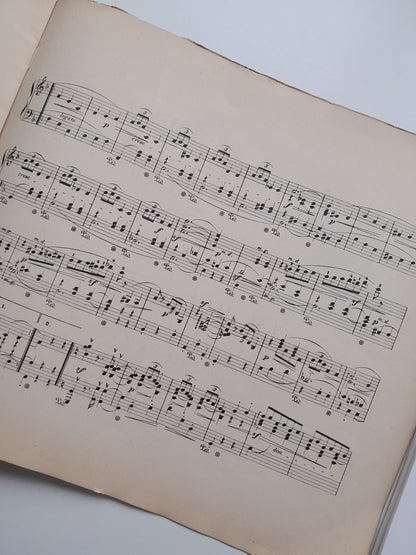 PARTITURA NAVIDADES 1903: 'MARRON GLACÉ BOSTON-VALS' Y 'FONDANT VALS' (1903)