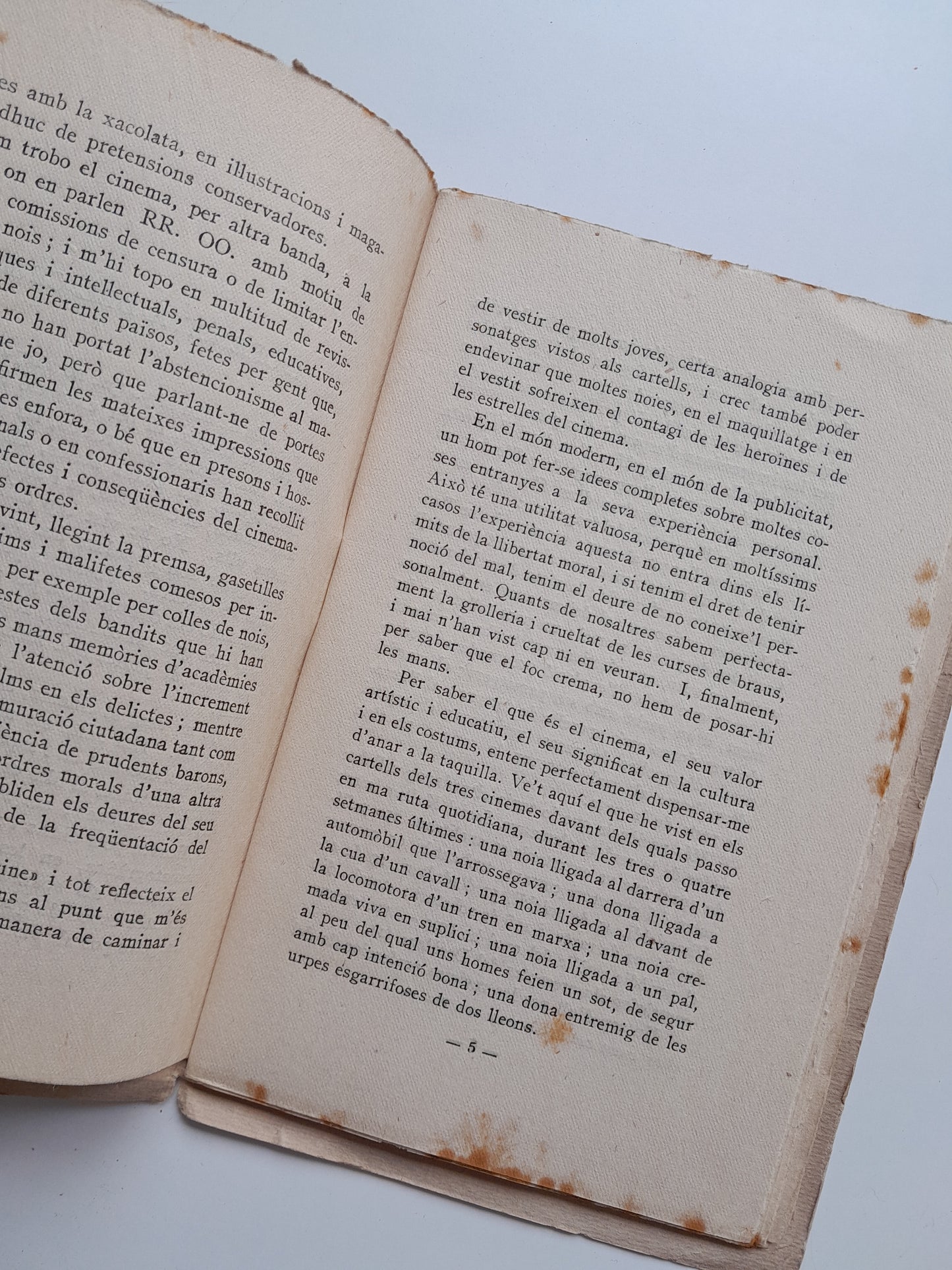 EL CINEMATÒGRAF EN LA CULTURA I EN ELS COSTUMS - R. RUCABADO (1920)