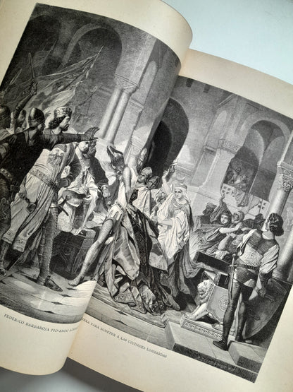 LA REVOLUCIÓN RELIGIOSA (TOMO 1) - EMILIO CASTELAR (MONTANER Y SIMÓN, 1883)