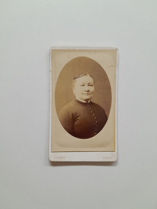 RETRATO DE MUJER (c.1880) - COGNET, PARÍS