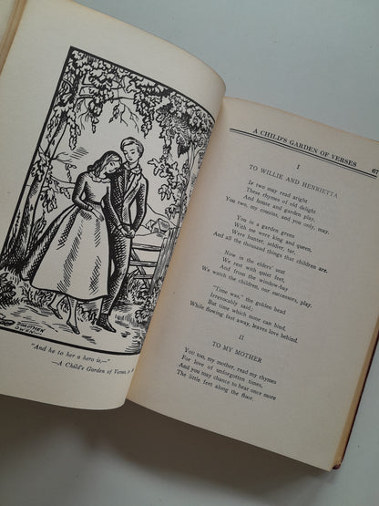 A CHILD'S GARDEN OF VERSES AND OTHER POEMS - ROBERT L. STEVENSON (S.C.P.C., 1930)