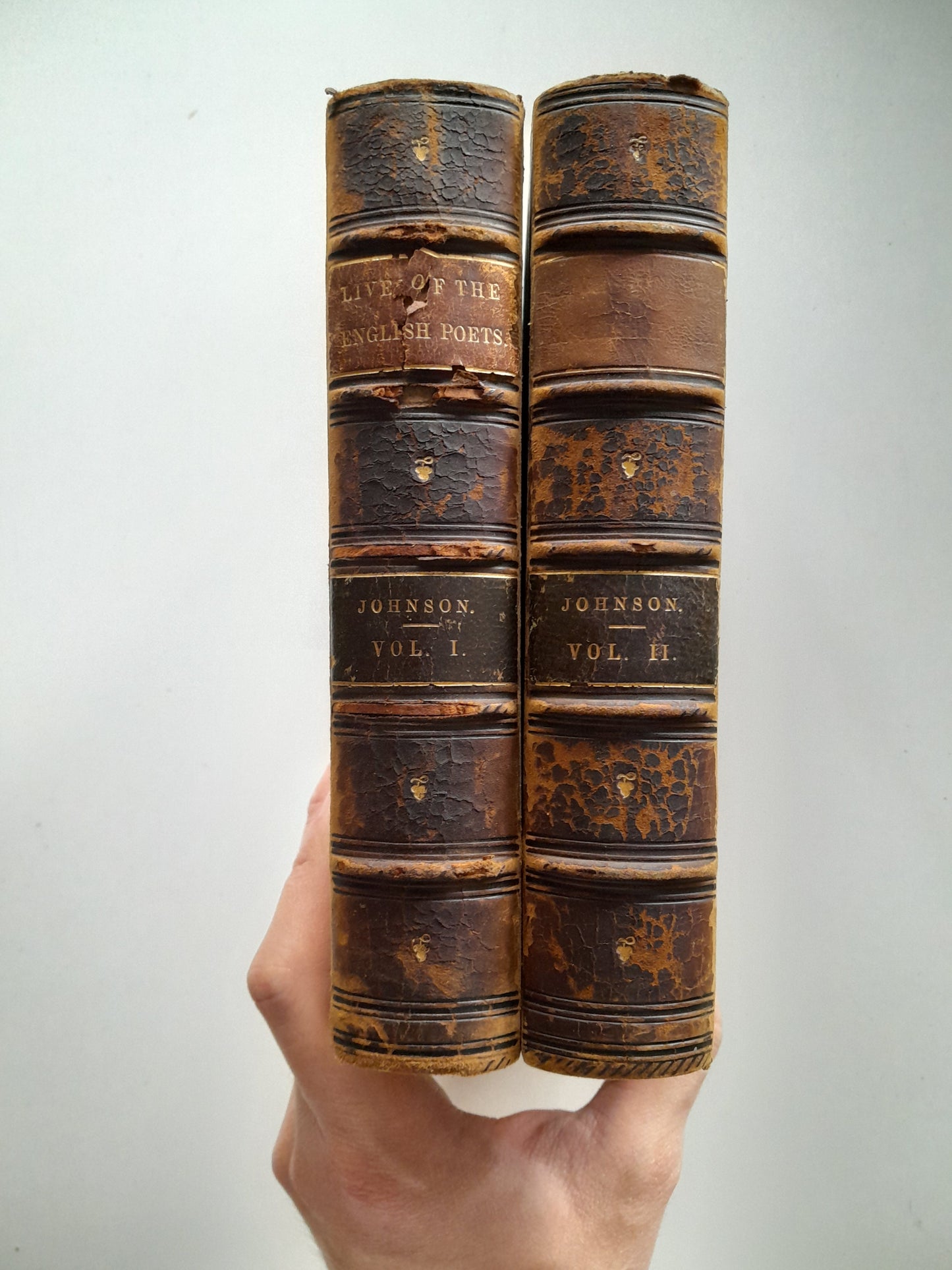 LIVES OF THE MOST EMINENT ENGLISH POETS (COMPLETA 2 TOMOS) - SAMUEL JOHNSON (J. B. LIPPINCOTT, 1864)