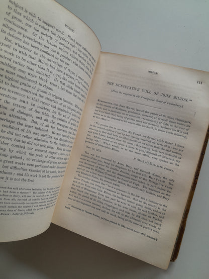 LIVES OF THE MOST EMINENT ENGLISH POETS (COMPLETA 2 TOMOS) - SAMUEL JOHNSON (J. B. LIPPINCOTT, 1864)