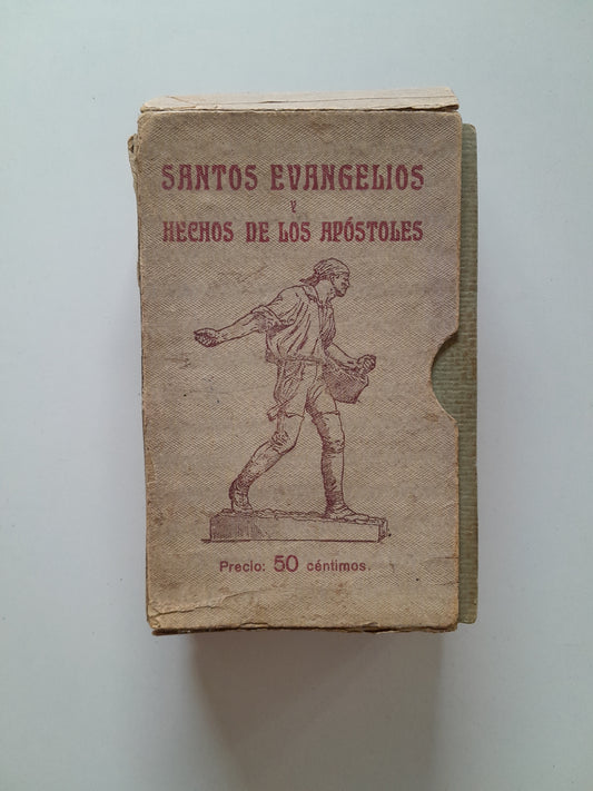 SANTOS EVANGELIOS Y HECHOS DE LOS APÓSTOLES (SOCIEDAD BÍBLICA, 1925-26)