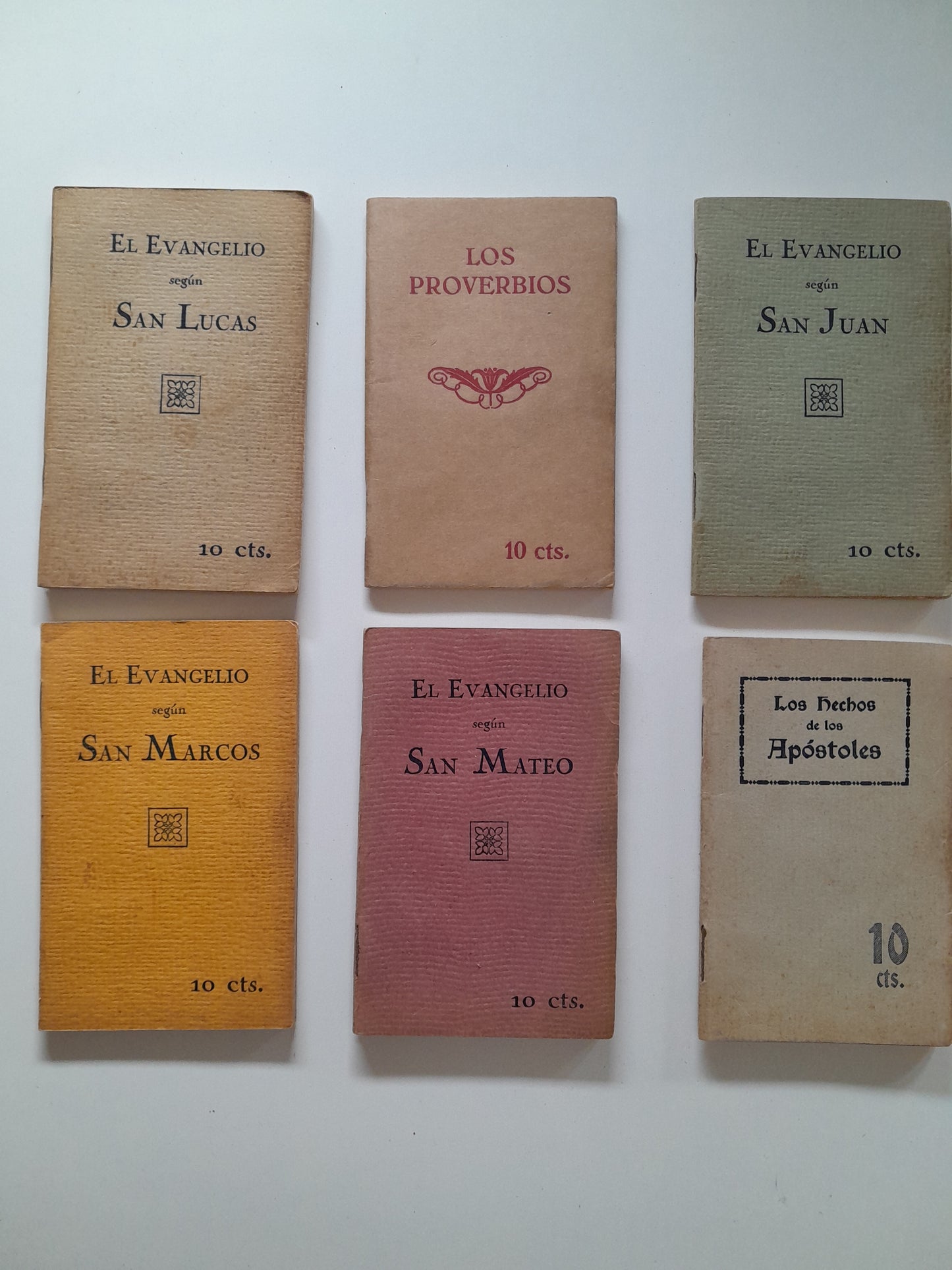 SANTOS EVANGELIOS Y HECHOS DE LOS APÓSTOLES (SOCIEDAD BÍBLICA, 1925-26)