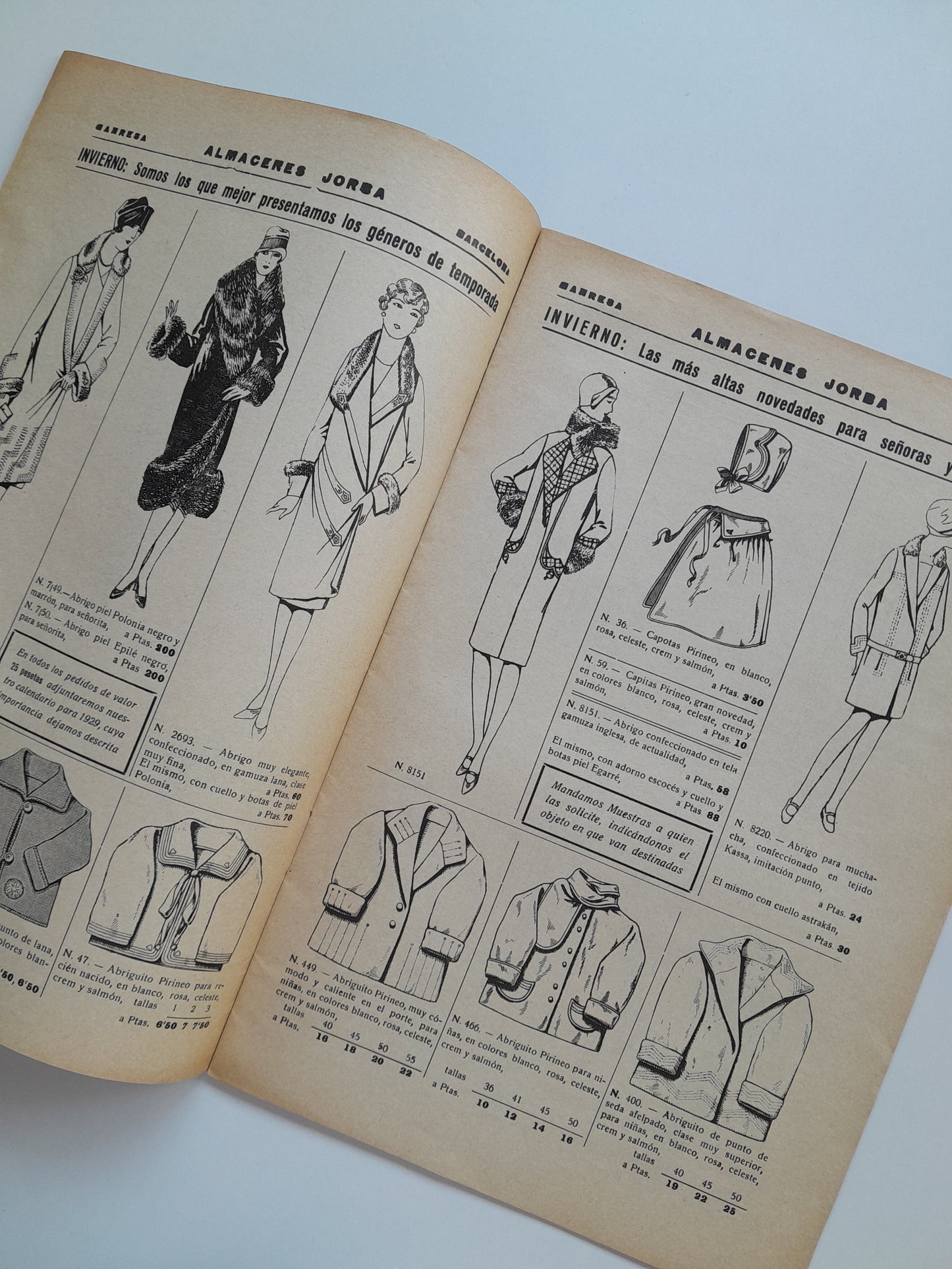 REVISTA ILUSTRADA JORBA (MANRESA) - ANY 20, NÚM. 228 (SETEMBRE 1928)