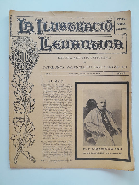 LA ILUSTRACIÓ LLEVANTINA. REVISTA ARTISTICH-LITERARIA. - ANY 2, NÚM. 6 (16 GENER 1901)