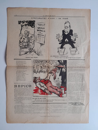 LA CAMPANA DE GRÀCIA (BARCELONA) - ANY 54, NÚM. 2759 (6 MAIG 1922)