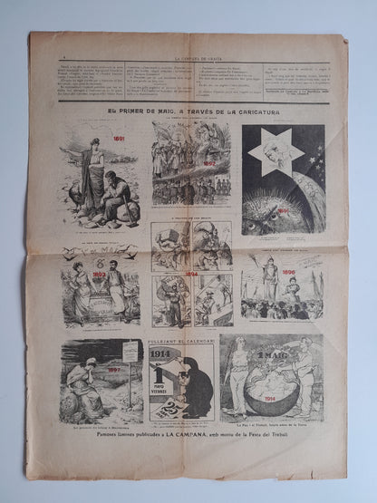 LA CAMPANA DE GRÀCIA (BARCELONA) - ANY 55, NÚM. 2855 (8 MARÇ 1924)