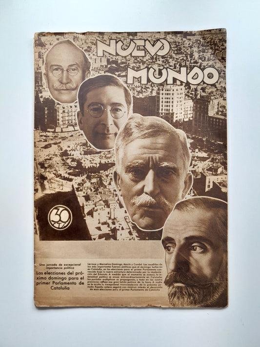 NUEVO MUNDO (MADRID) - ANY 39, NÚM. 2019 (18 NOVEMBRE 1932)