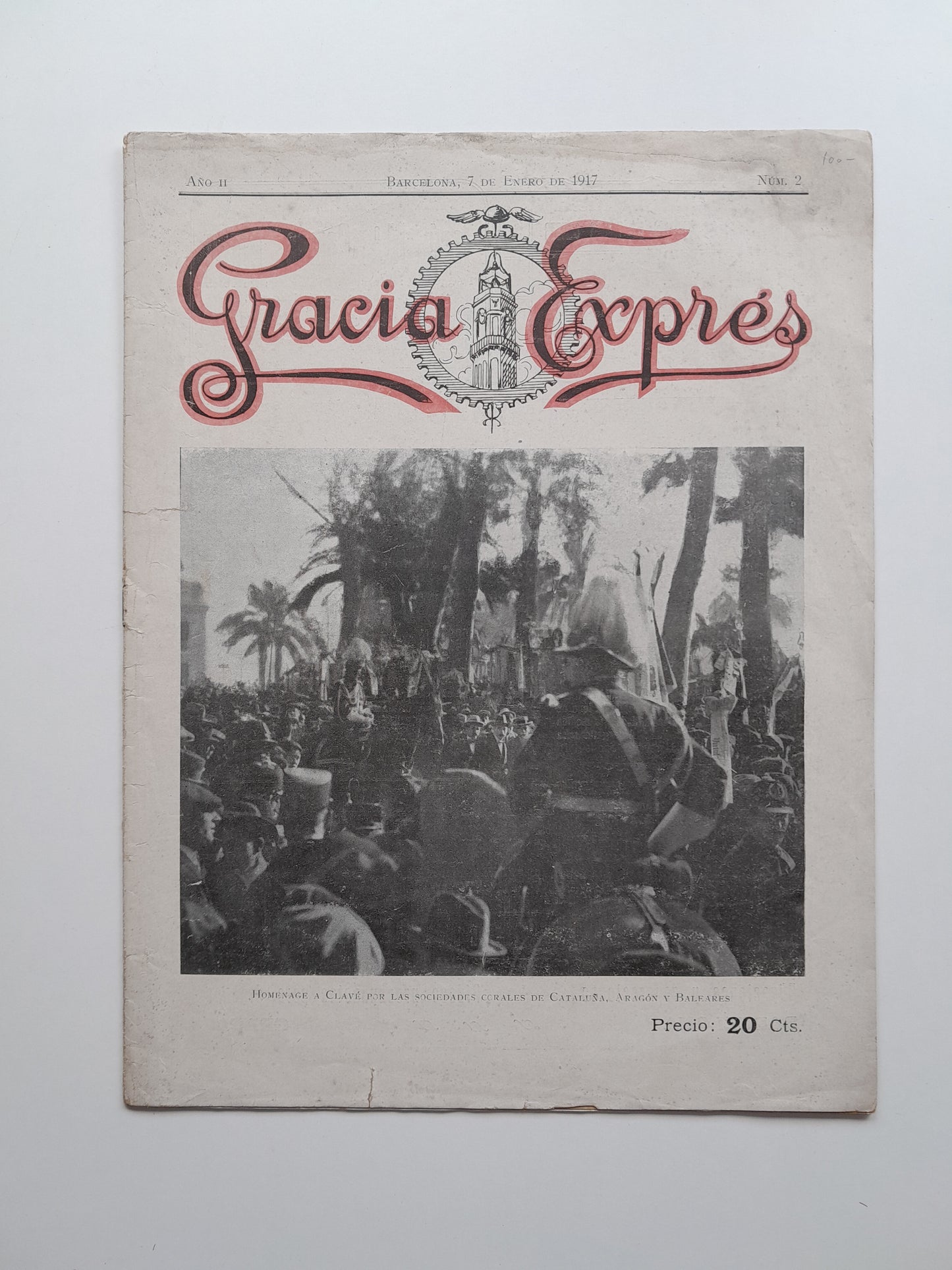 GRACIA EXPRÉS (BARCELONA) - ANY 2, NÚM. 2 (7 GENER 1917)