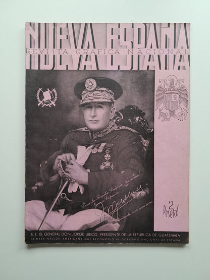 NUEVA ESPAÑA. REVISTA GRÁFICA NACIONAL (BARCELONA) - ANY 3, NÚM. 19 (FEBRER 1940)