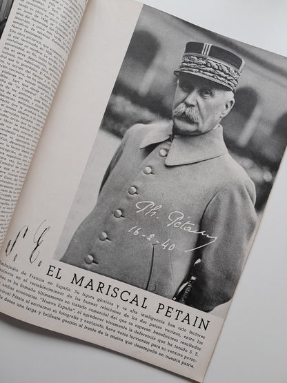 NUEVA ESPAÑA. REVISTA GRÁFICA NACIONAL (BARCELONA) - ANY 3, NÚM. 19 (FEBRER 1940)