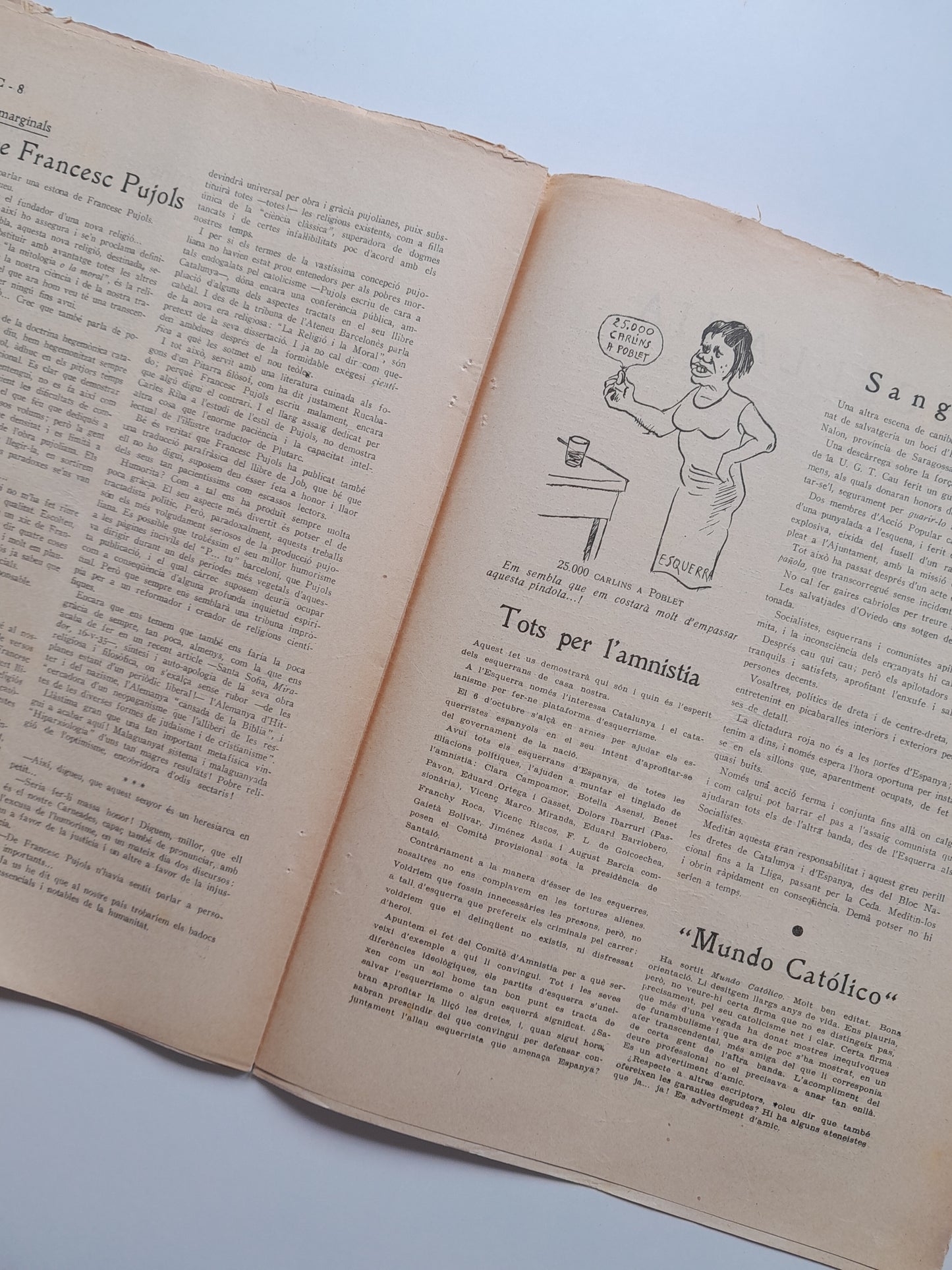 D.I.C. (BARCELONA) - ANY 5, NÚM. 204 (8 JUNY 1935)