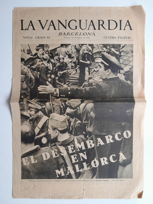 LA VANGUARDIA (BARCELONA) (23 AGOST 1936)