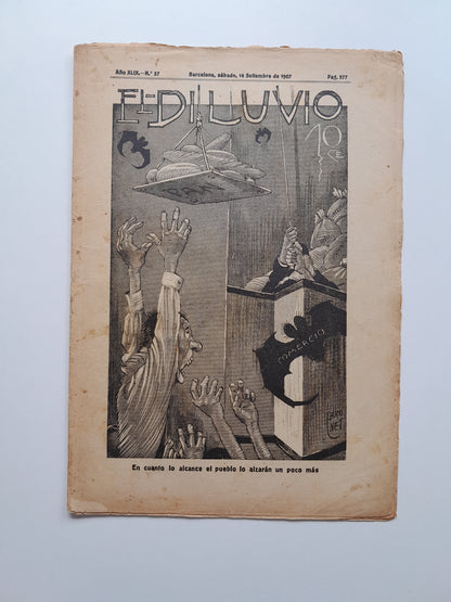 EL DILUVIO (BARCELONA) - ANY 49, NÚM. 37 (14 SETEMBRE 1907)