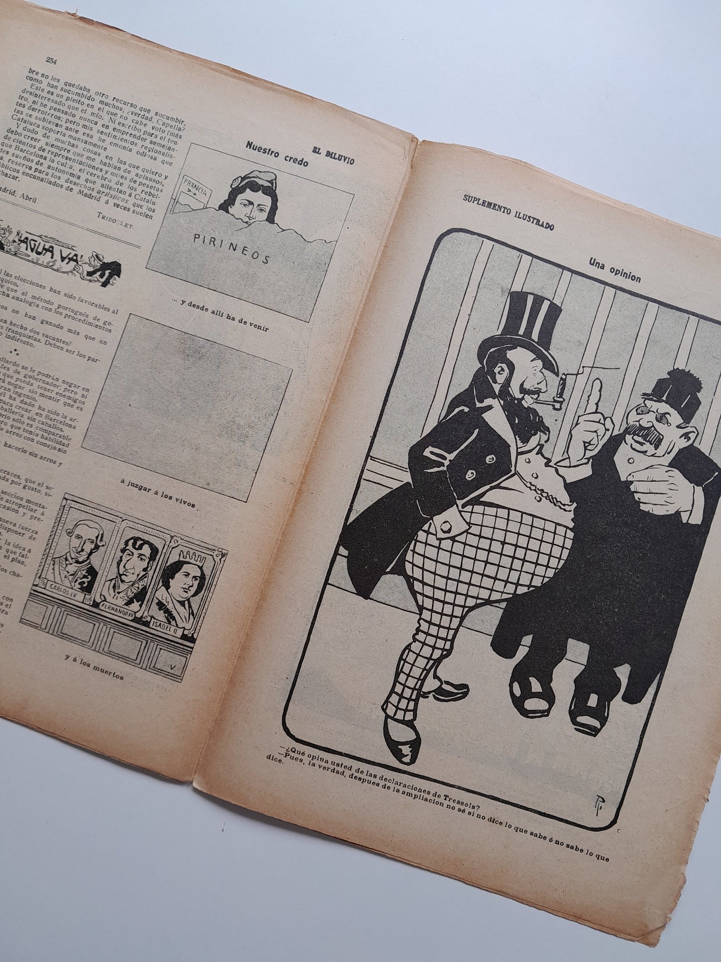 EL DILUVIO (BARCELONA) - ANY 50, NÚM. 15 (11 ABRIL 1908)