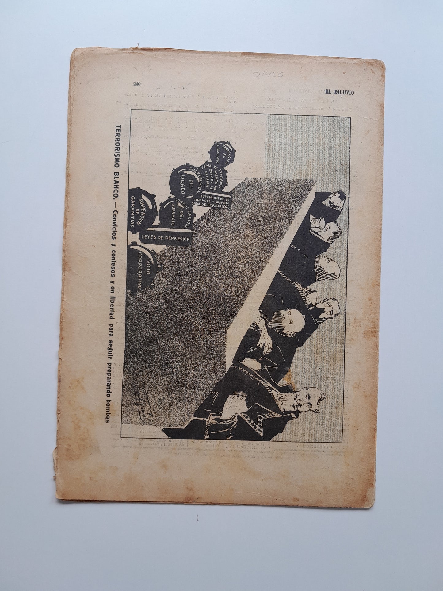 EL DILUVIO (BARCELONA) - ANY 50, NÚM. 15 (11 ABRIL 1908)