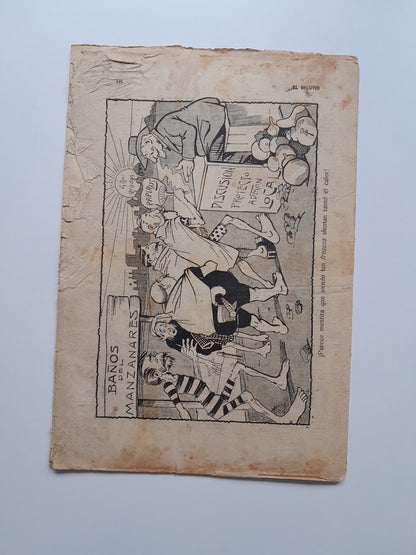 EL DILUVIO (BARCELONA) - ANY 50, NÚM. 28 (11 JULIOL 1908)