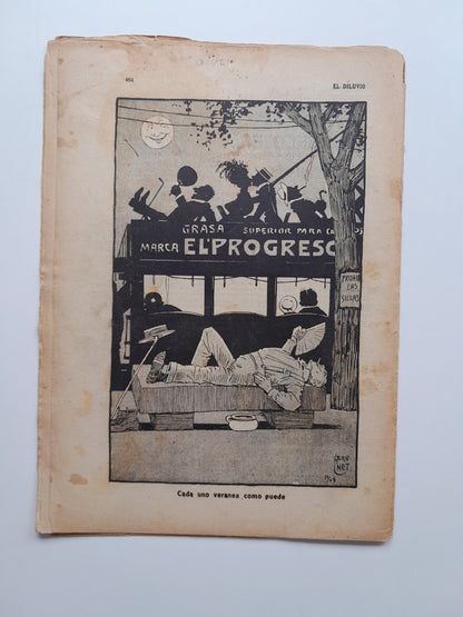 EL DILUVIO (BARCELONA) - ANY 50, NÚM. 29 (18 JULIOL 1908)