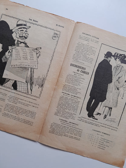 EL DILUVIO (BARCELONA) - ANY 50, NÚM. 52 (24 DESEMBRE 1908)