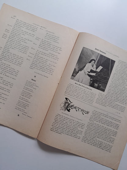 CATALUNYA ARTÍSTICA (BARCELONA) - ANY 3, NÚM. 110 (24 JULIOL 1902)