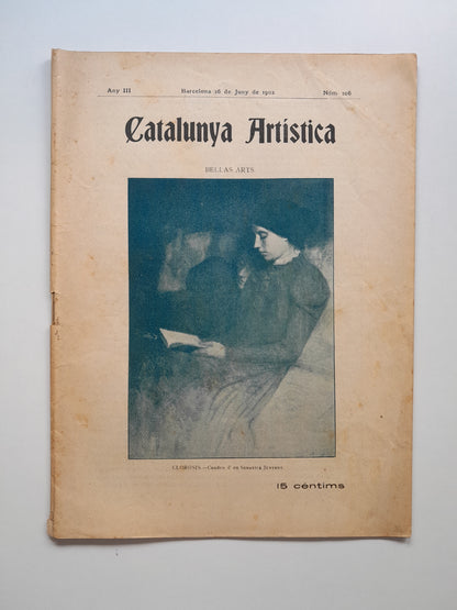 CATALUNYA ARTÍSTICA (BARCELONA) - ANY 3, NÚM. 106 (26 JUNY 1902)