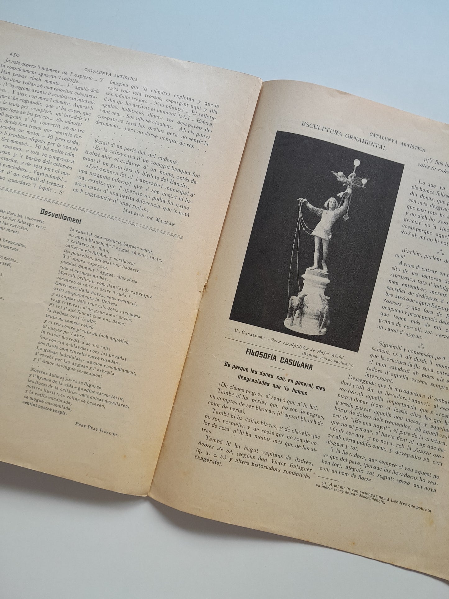 CATALUNYA ARTÍSTICA (BARCELONA) - ANY 3, NÚM. 108 (10 JULIOL 1902)