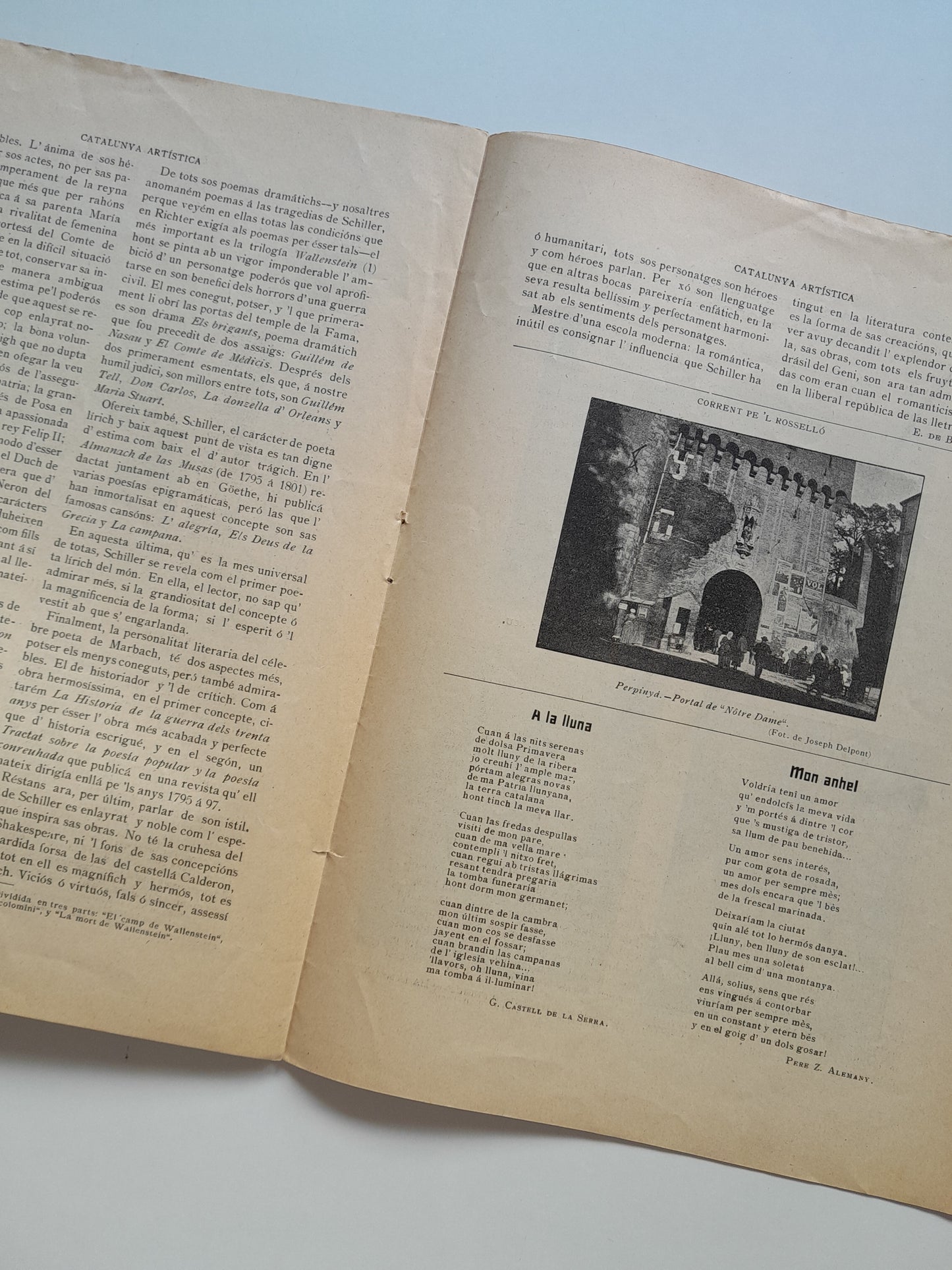 CATALUNYA ARTÍSTICA (BARCELONA) - ANY 3, NÚM. 111 (31 JULIOL 1902)