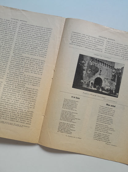 CATALUNYA ARTÍSTICA (BARCELONA) - ANY 3, NÚM. 111 (31 JULIOL 1902)