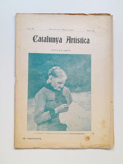 CATALUNYA ARTÍSTICA (BARCELONA) - ANY 3, NÚM. 99 (8 MAIG 1902)
