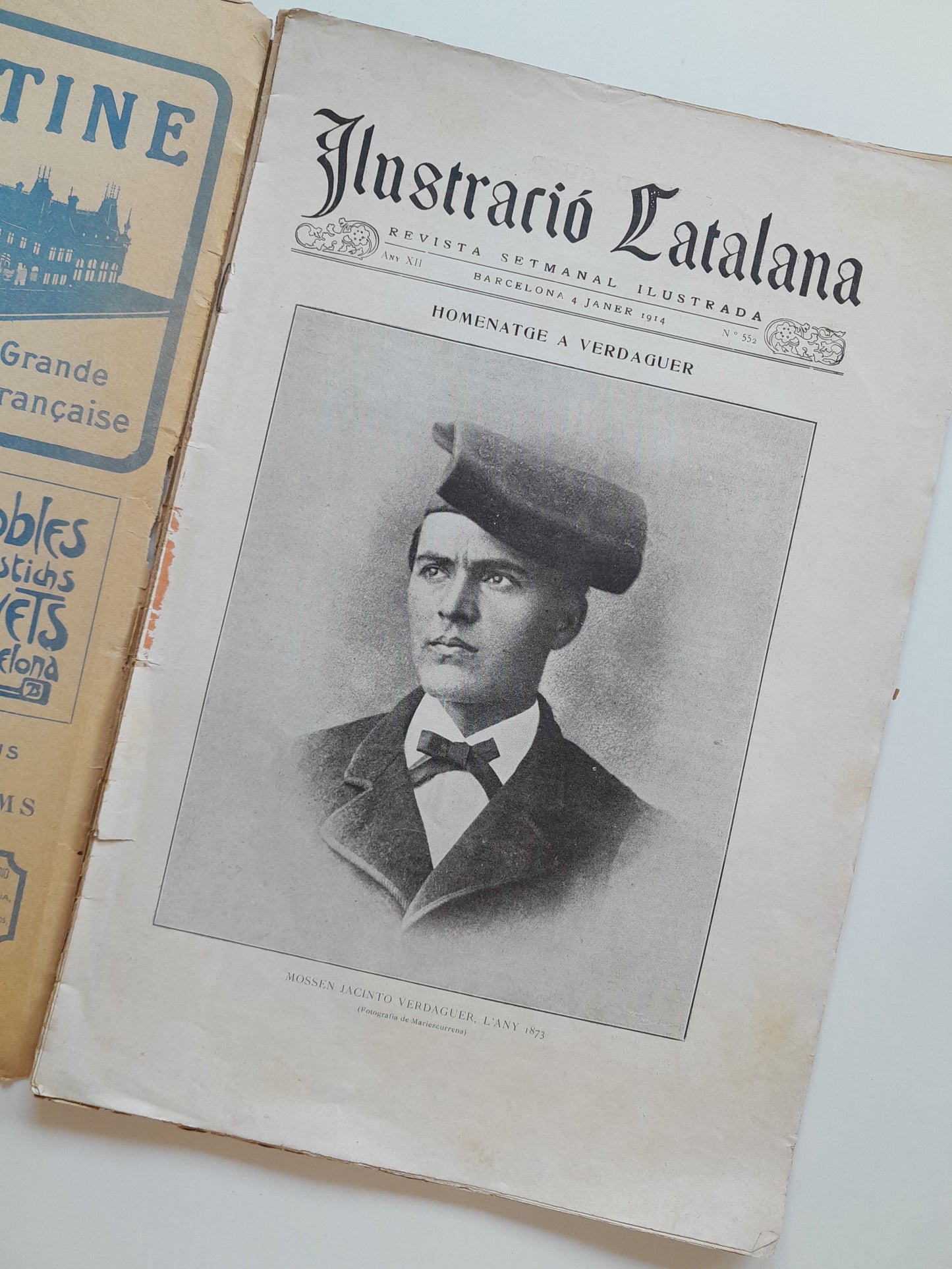 ILUSTRACIÓ CATALANA (BARCELONA) - ANY 12, NÚM. 552 (4 GENER 1914)