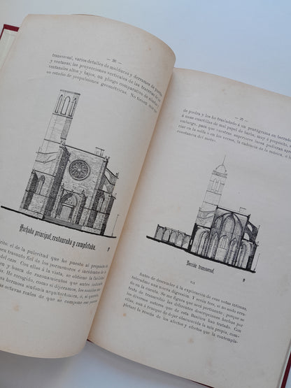 MONOGRAFÍA DE LA IGLESIA DE NTRA. SRA. DE LA AURORA, SEO DE MANRESA - JOSÉ TORRES ARGULLOL (TIP. LA ACADEMIA, 1899)