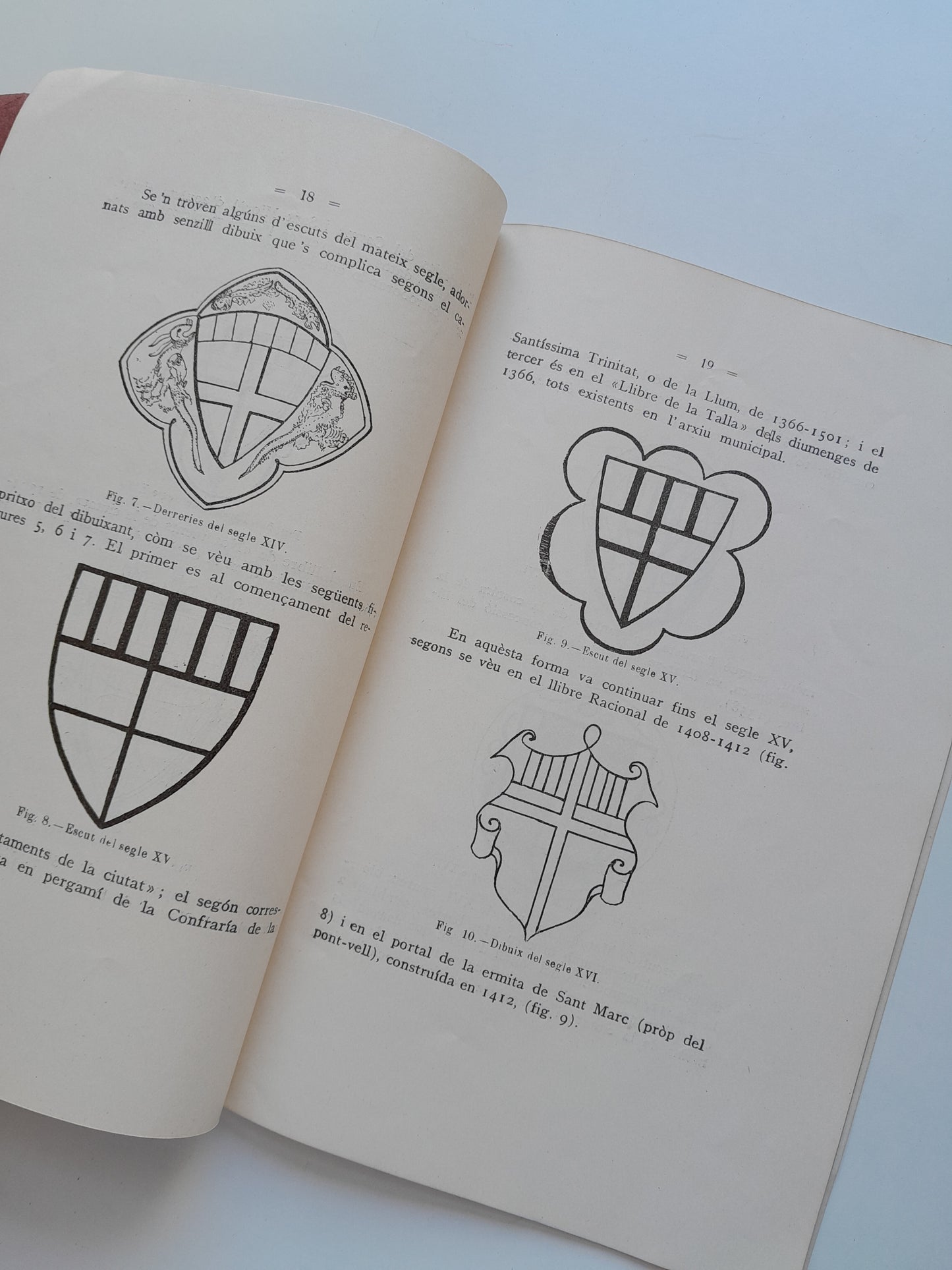 L'ESCUT HERALDIC DE MANRESA - JOAQUIM SARRET I ARBÓS (IMP. ANTÓN ESPARBÉ SERRA, 1915)