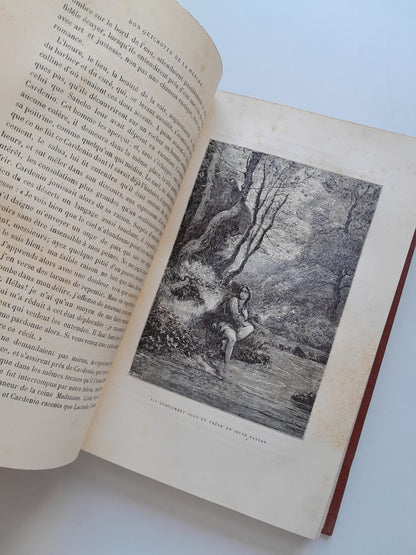 DON QUIJOTE DE LA MANCHA - MIGUEL DE CERVANTES SAAVEDRA (LIB. HACHETTE, 1882)