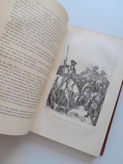 DON QUIJOTE DE LA MANCHA - MIGUEL DE CERVANTES SAAVEDRA (LIB. HACHETTE, 1882)