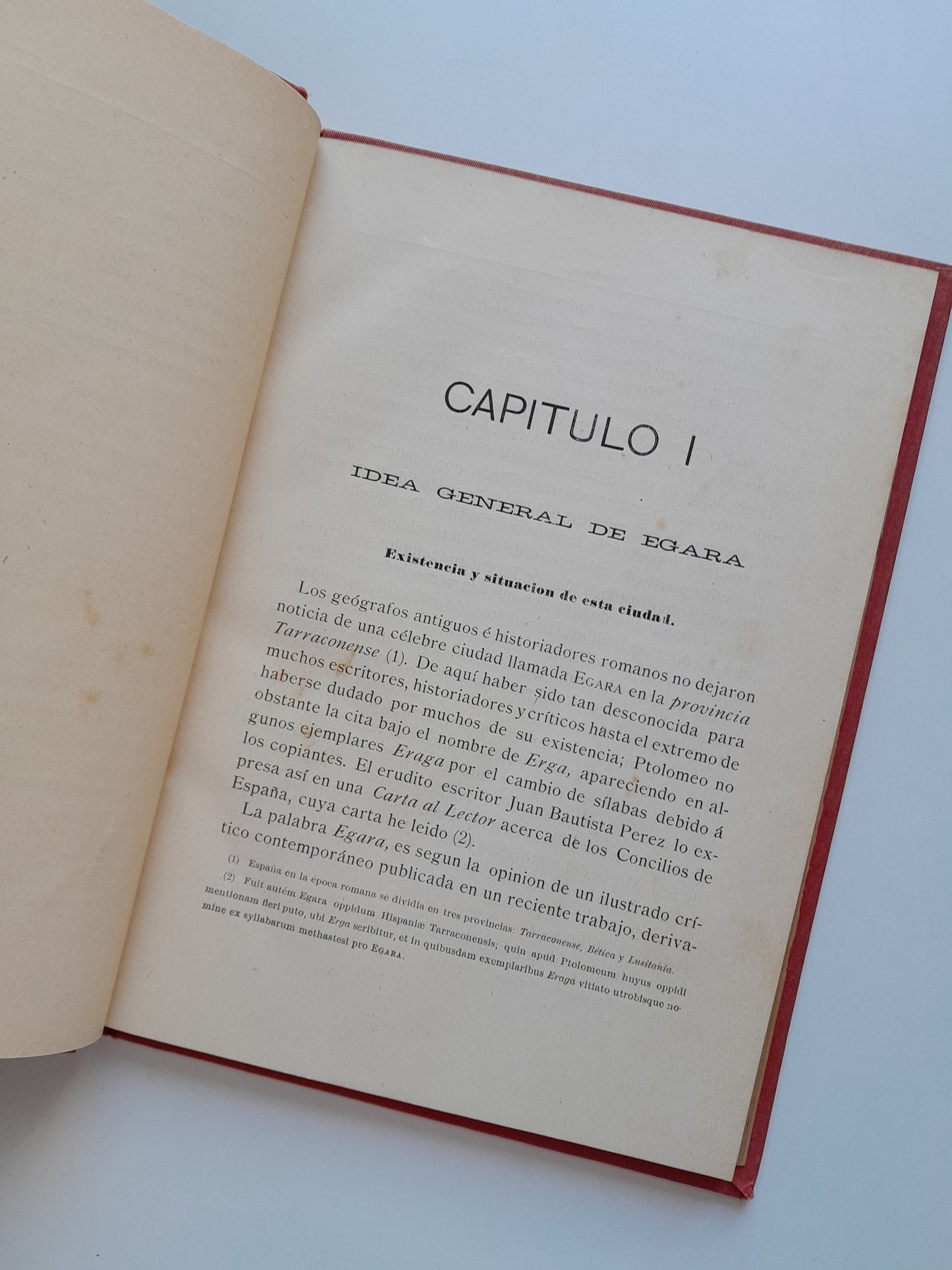 LA ANTIGUA CIUDAD DE EGARA - JOSÉ VENTALLÓ VINTRÓ (1890)