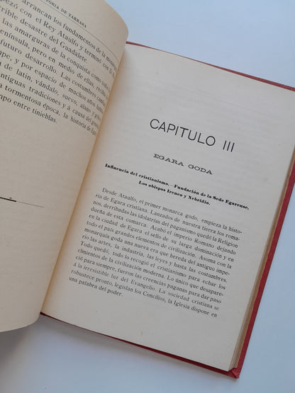 LA ANTIGUA CIUDAD DE EGARA - JOSÉ VENTALLÓ VINTRÓ (1890)