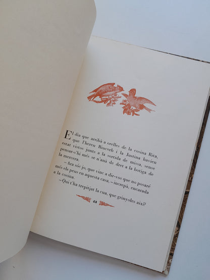 EL PREMI A LA VIRTUT O UN IDIL·LI A LA PLAÇA DE SANT JUST - MIQUEL LLOR (LIB. VERDAGUER, 1935)