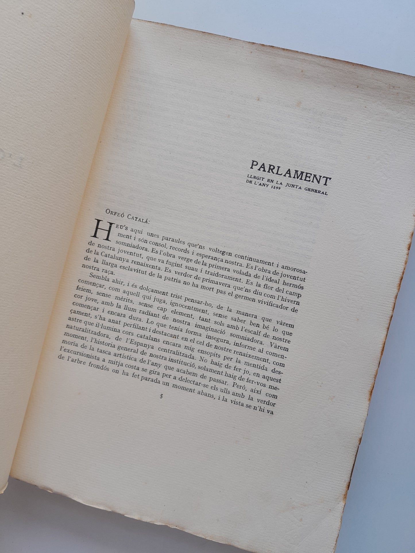 PEL NOSTRE IDEAL - LLUIS MILLET (1917)