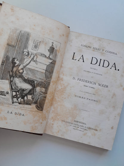 LA DIDA - JOSEP FELIU CODINA (BIB. CATALANA IL·LUSTRADA, c.1880)
