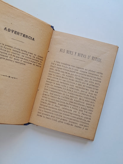 ELOQÜENCIA CATALANA - VV. AA (LIB. DE MONTSERRAT, 1903)